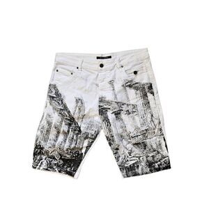 dolce and gabbana vintage graphic shorts